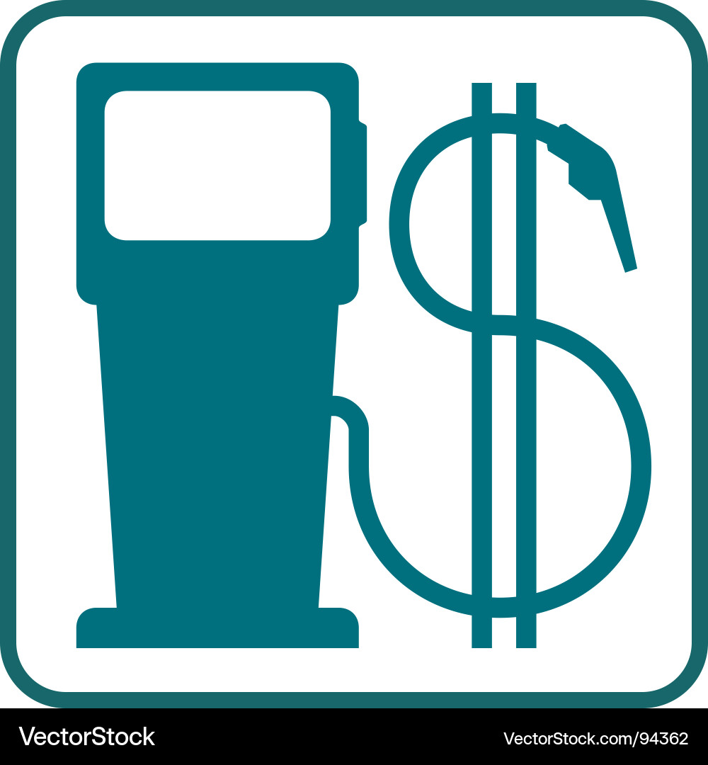 Gas pump Royalty Free Vector Image - VectorStock