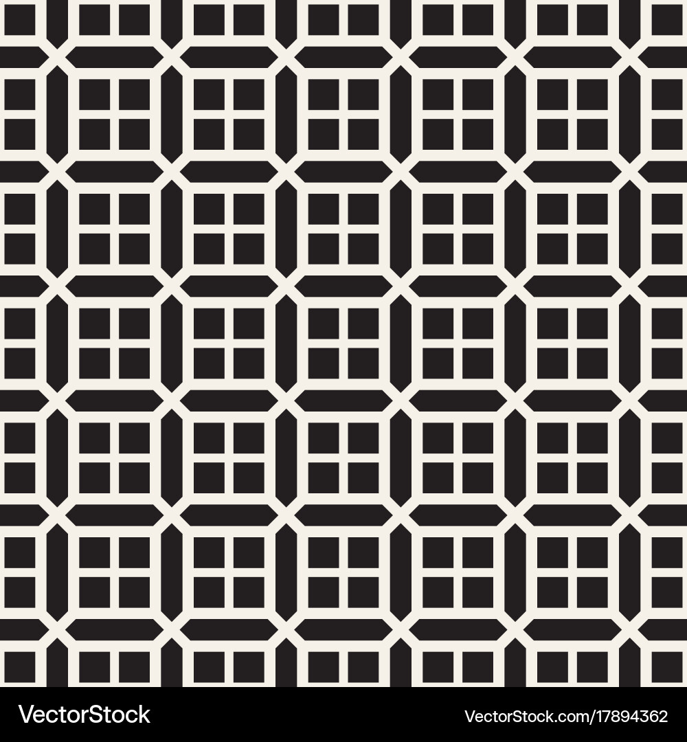 Seamless pattern with squares abstract vector image