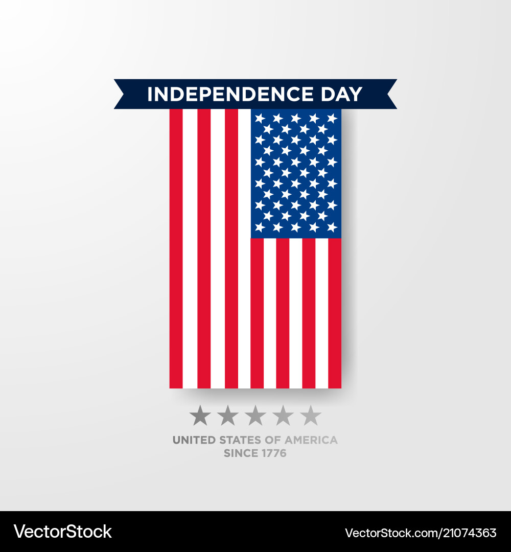 Independence Day Celebration Vector Image