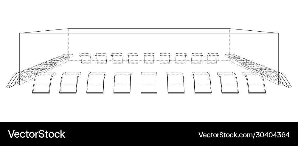 3d microchip rendering 3d microchip rendering vector image