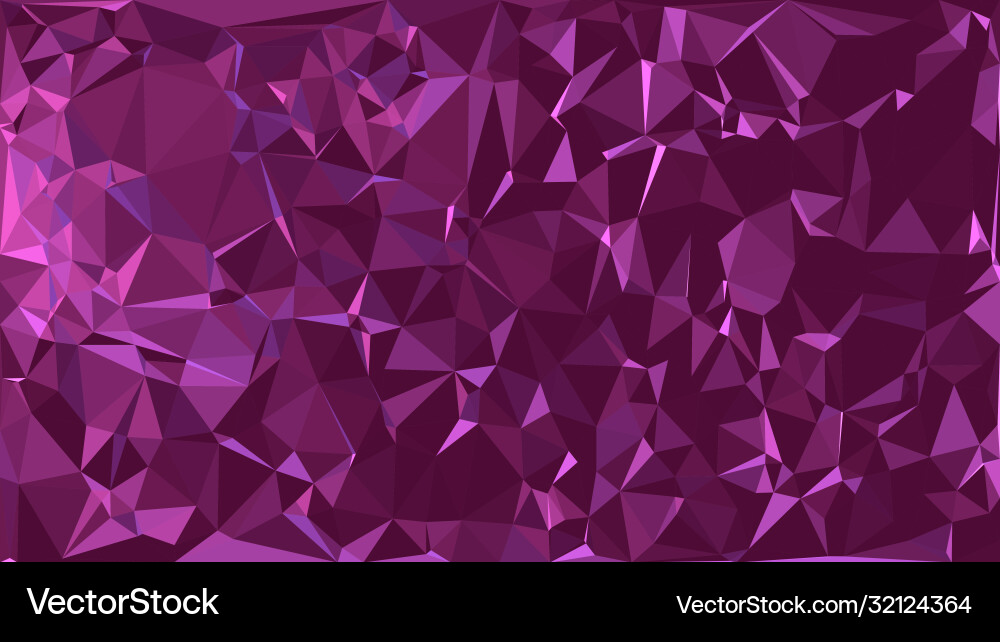 Abstract polygonal background triangular vector image