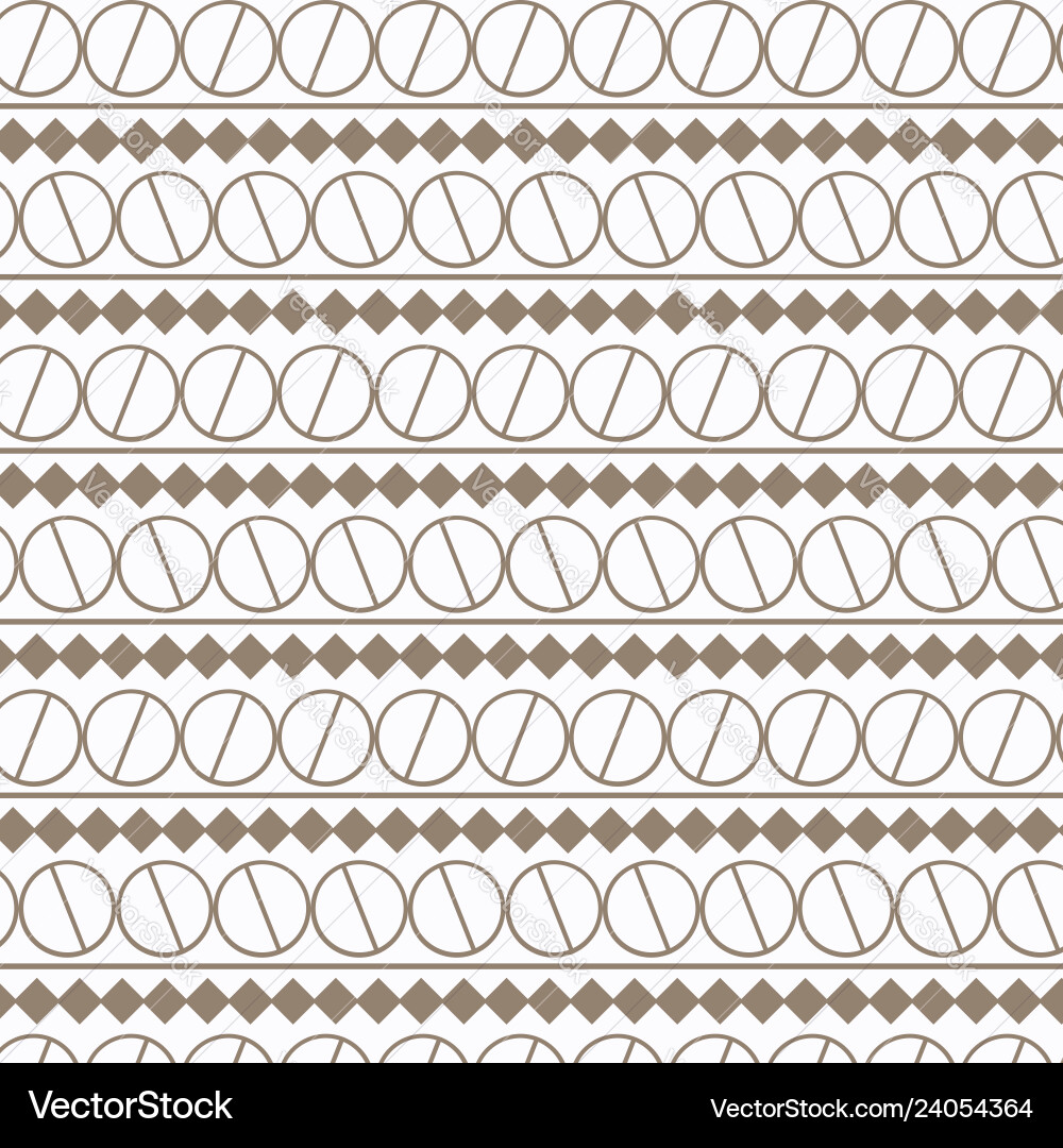 Abstract retro geometric simple design pattern Vector Image