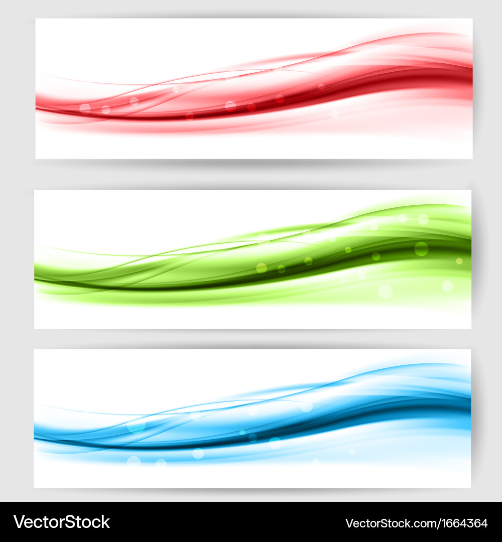 Fluid Abstract Waves Background vector image