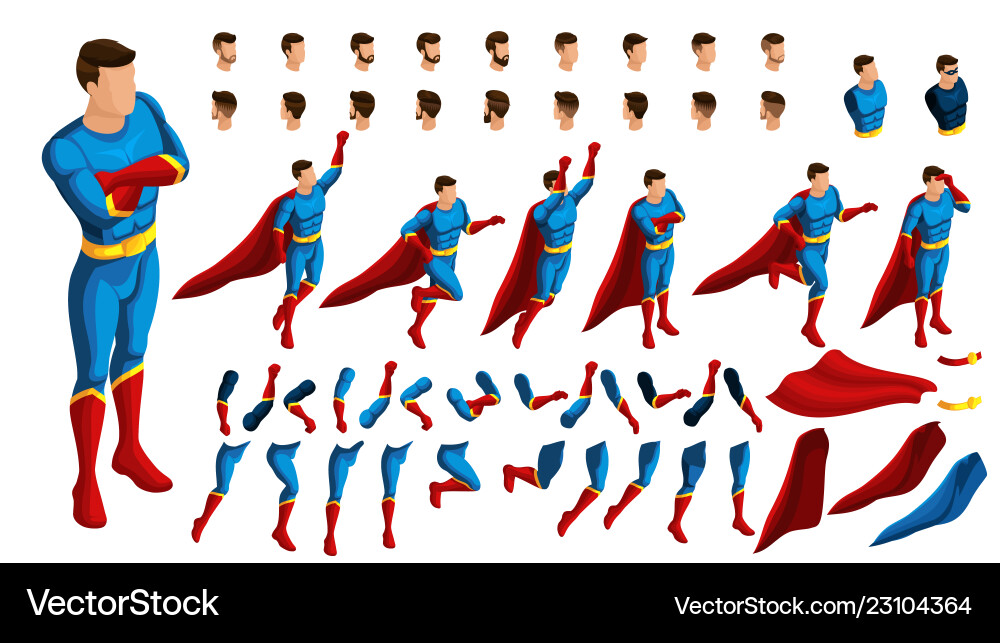 Isometry is a set of gestures for the movement Isometry is a set of gestures for the movement vector image