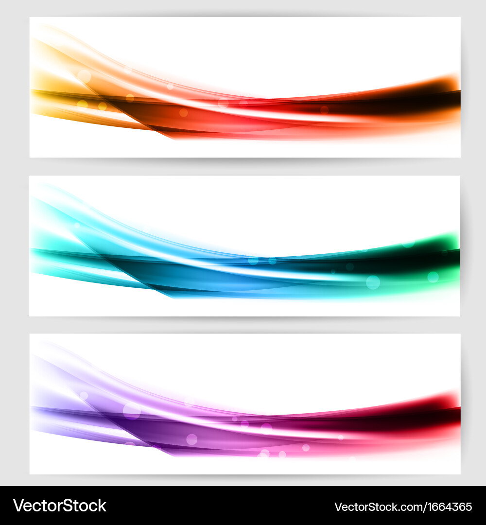 Abstract background with waves and lines vector image