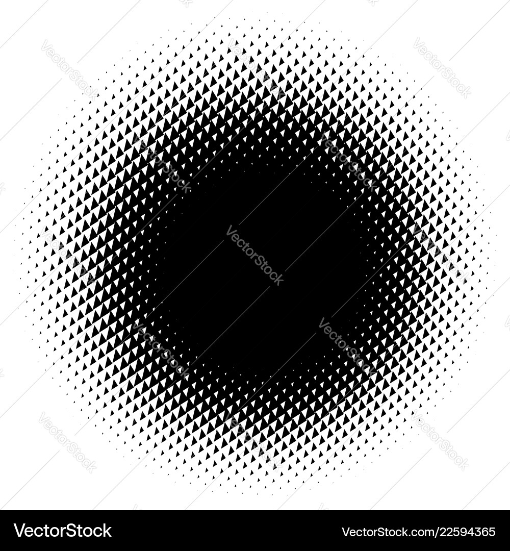 Abstract Halftone Pattern vector image