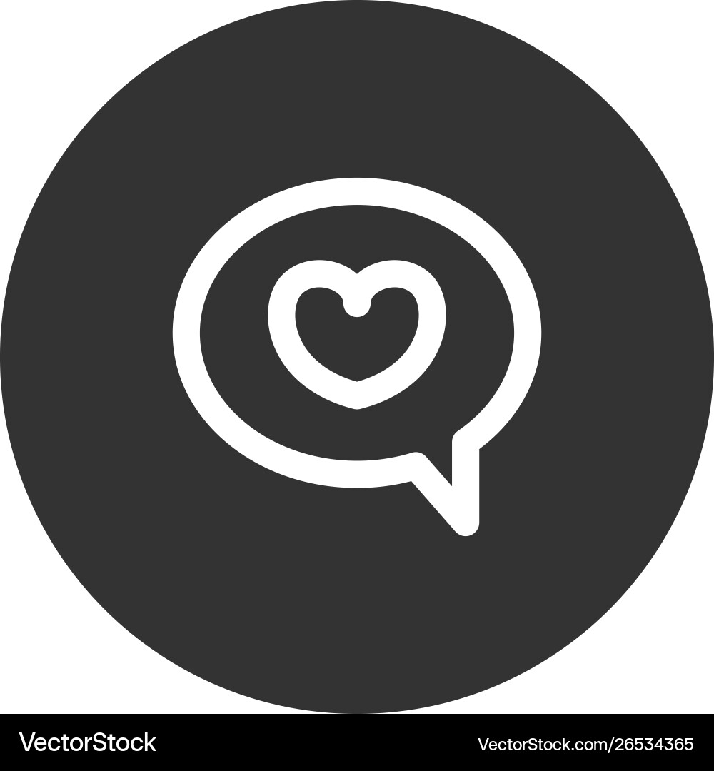 Bobble icon in modern style for web site Vector Image