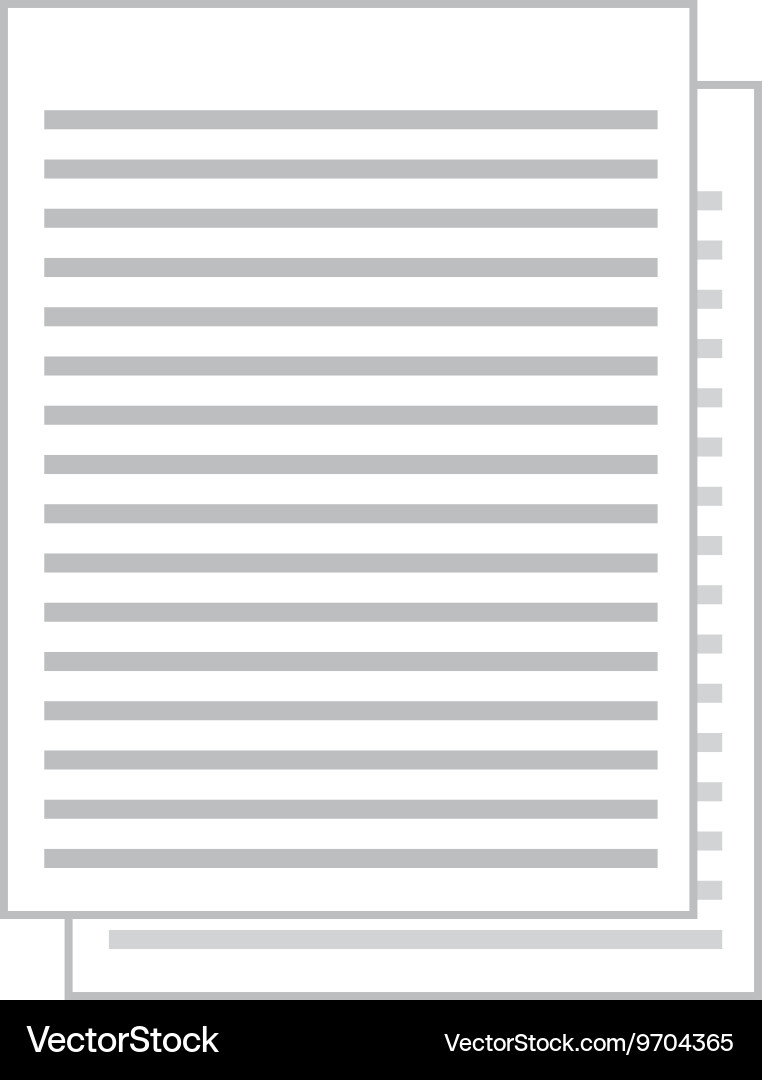 Document file isolated icon design Vector Image