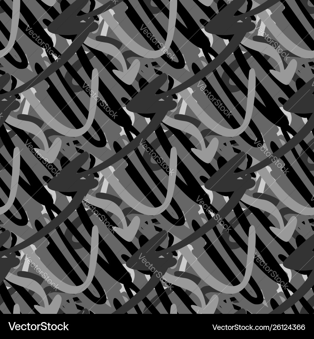 Arrows seamless pattern background hand draw Arrows seamless pattern background hand draw vector image