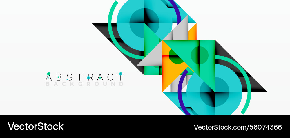 Geometric abstract design with layered triangles Geometric abstract design with layered triangles vector image