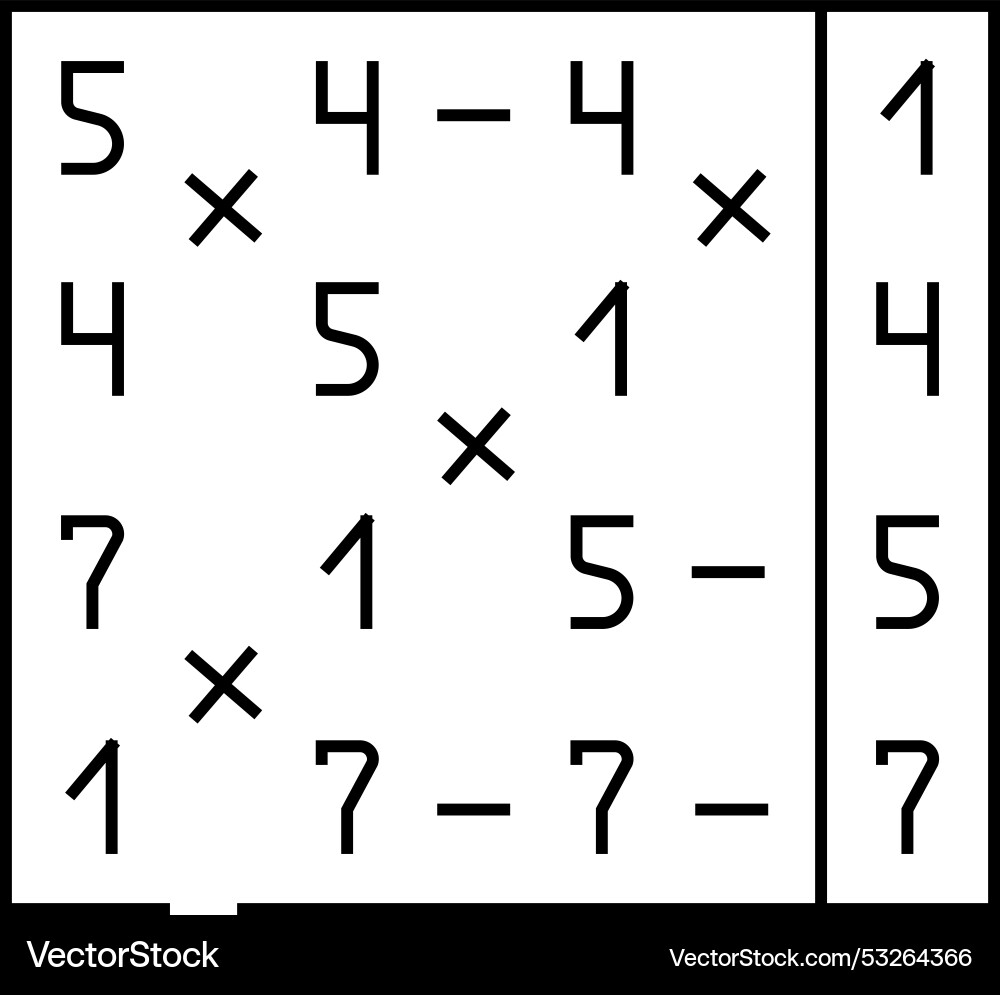 Radix sort algorithm line icon Vector Image