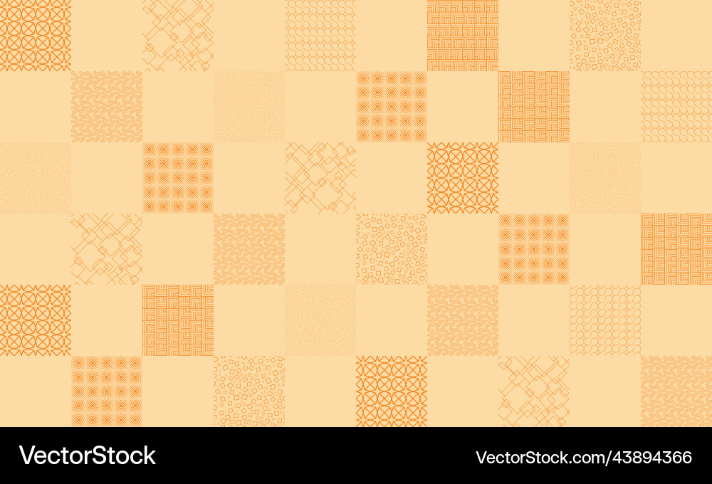 Seamless color pattern of squares with different Seamless color pattern of squares with different vector image