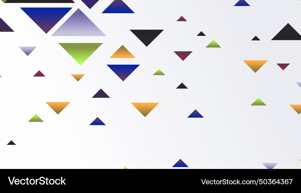 Abstract geometric shapes background with triangle Abstract geometric shapes background with triangle Vector Image