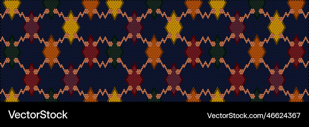 Abstract seamless pattern stylized as artificial Vector Image