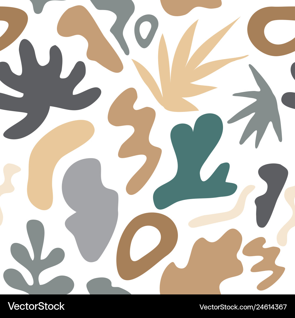 Abstract seamless pattern with colorful patches Vector Image