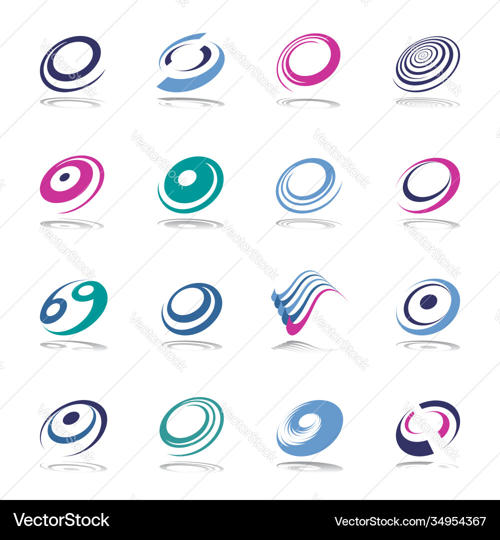 Design elements set Design elements set vector image