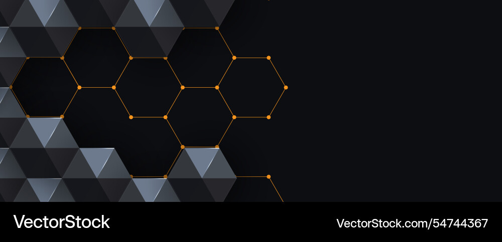Geometric hexagon abstract background with simple Geometric hexagon abstract background with simple vector image
