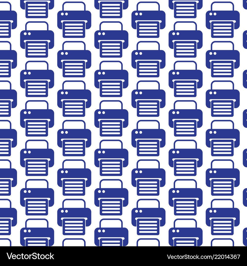 Pattern background fax web icon vector image