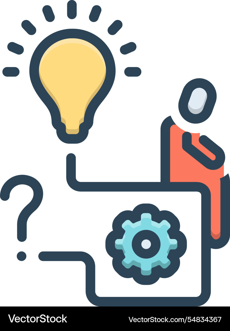 Problem solving Vector Image