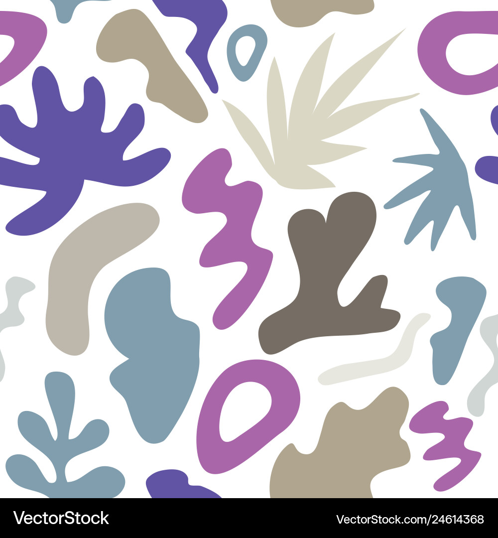Abstract seamless pattern with colorful patches Vector Image