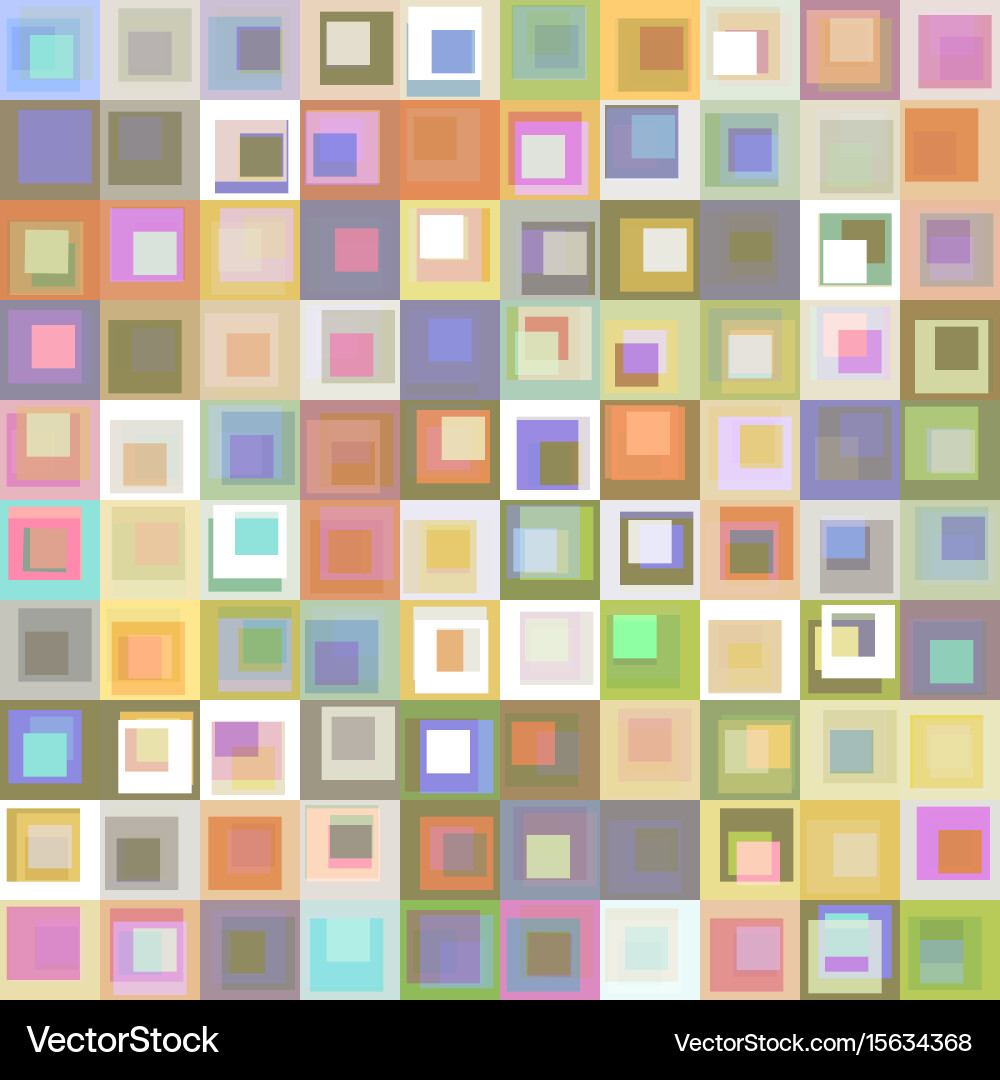 Geometric seamless patterns a pattern composed Vector Image
