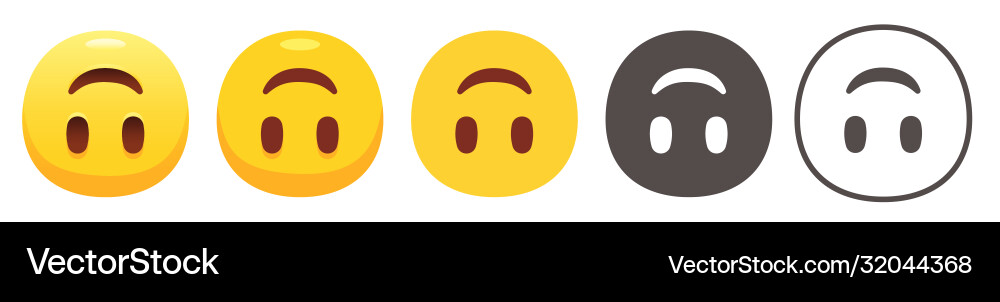 Upside Down Smiling Emoji