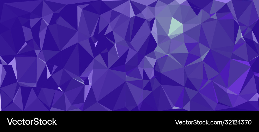 Abstract polygonal background triangular vector image