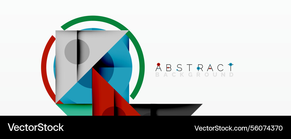 Geometric abstract design with layered triangles Geometric abstract design with layered triangles Vector Image