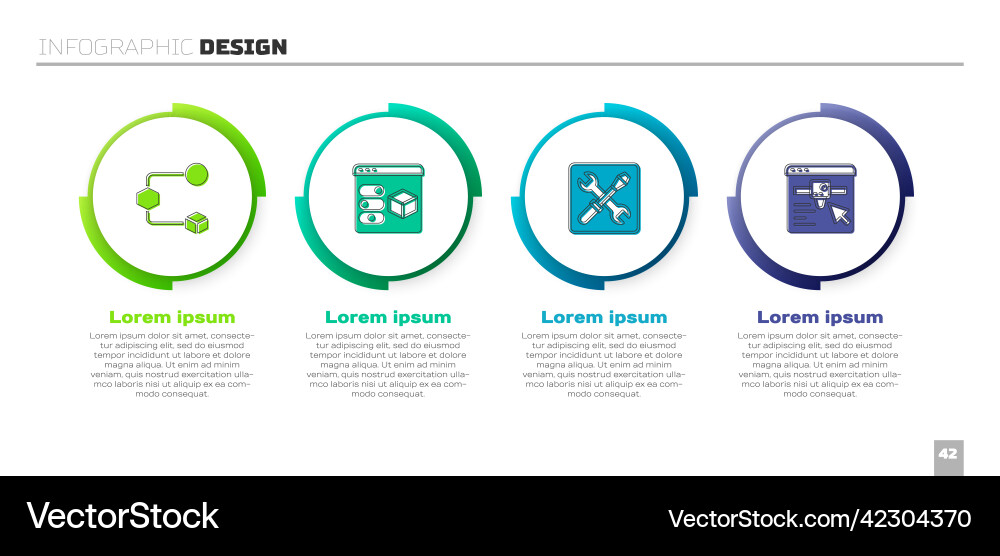 Set isometric cube 3d printer setting Set isometric cube 3d printer setting vector image