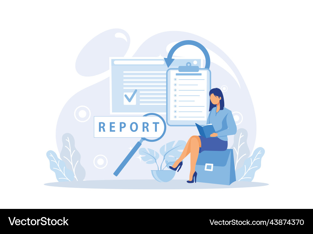Vision and scope document abstract concept Vision and scope document abstract concept vector image