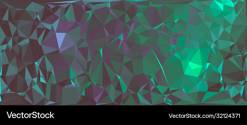 Abstract polygonal background triangular vector image