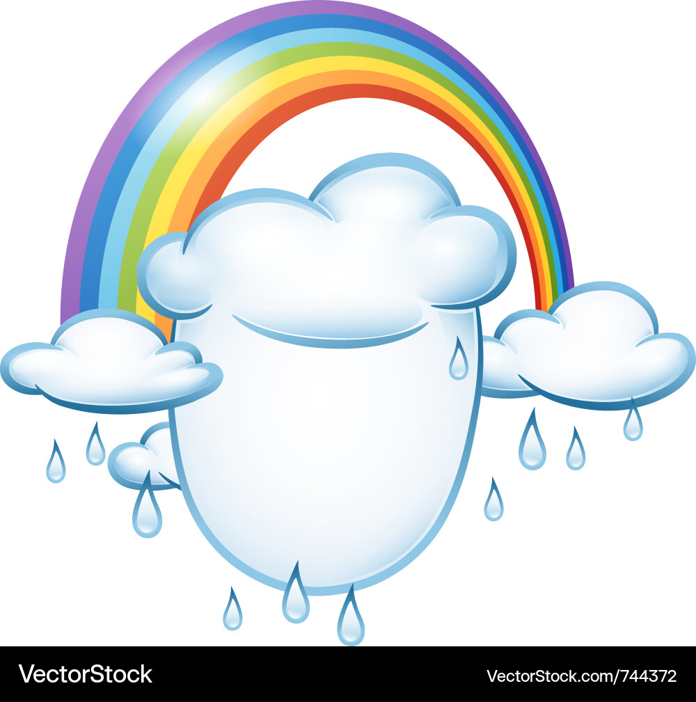 Background on the weather Vector Image