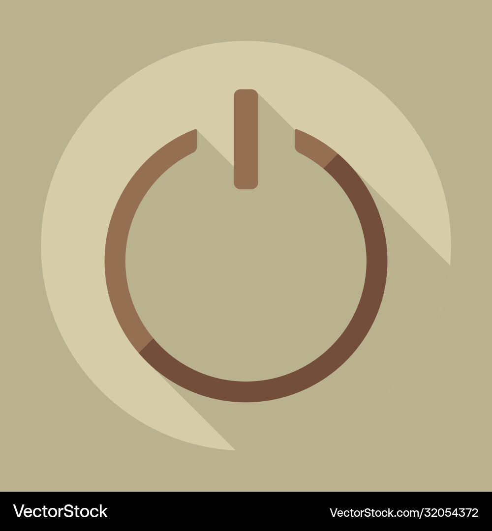 Flat modern design with shadow icon player Flat modern design with shadow icon player vector image