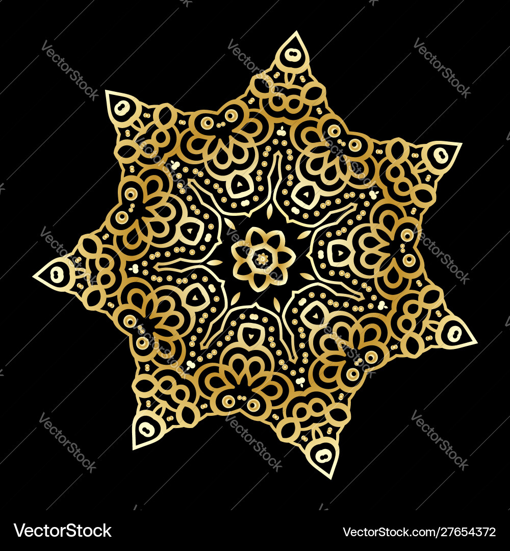 Mandala design elements collection image Vector Image