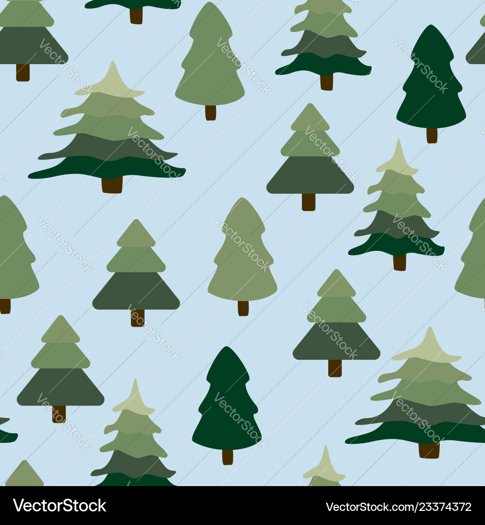 Weihnachten Winter Wald Landschaft nahtlos Weihnachten Winter Wald Landschaft nahtlos vektorbild