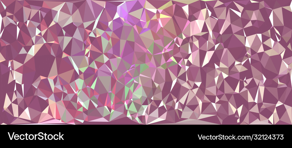 Abstract polygonal background triangular vector image