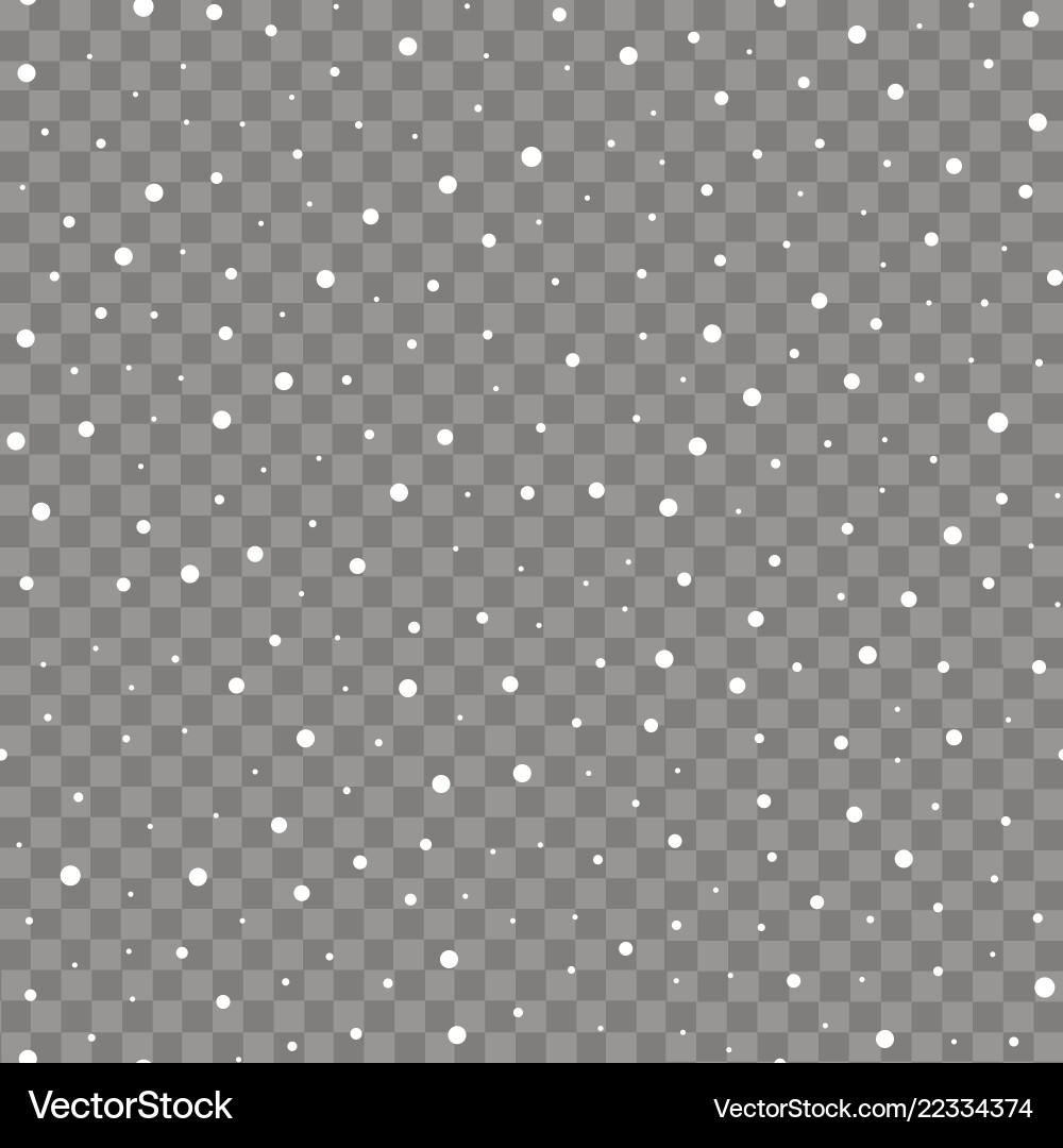 Snowflake Seamless Pattern vector image