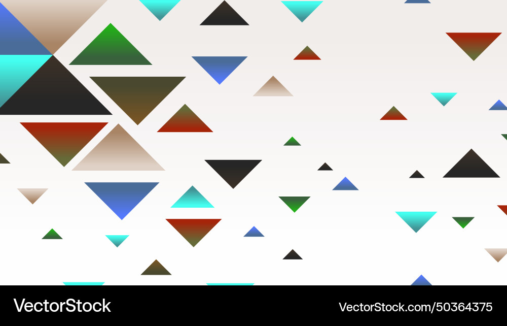 Abstract geometric shapes background with triangle Abstract geometric shapes background with triangle Vector Image