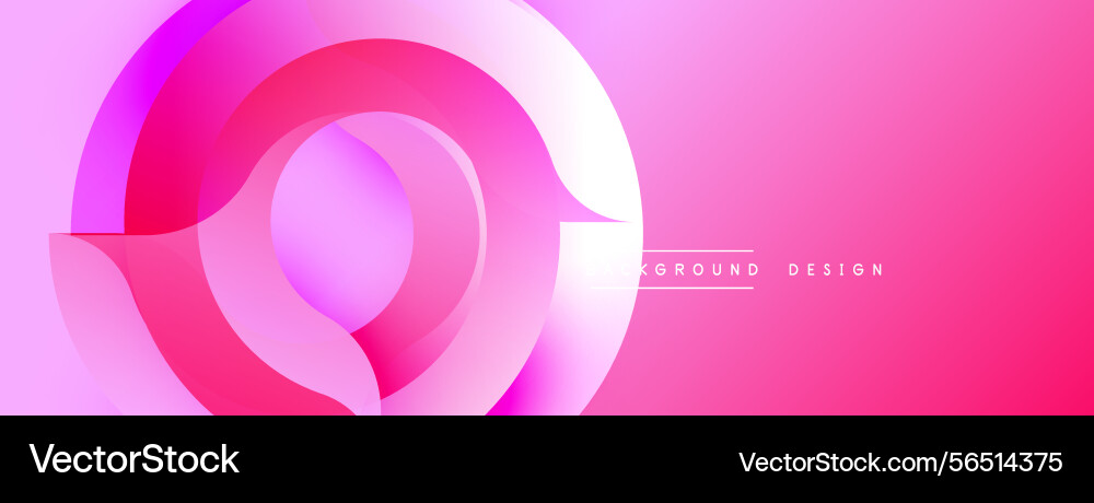 Abstract pink design features overlapping circles Abstract pink design features overlapping circles Vector Image