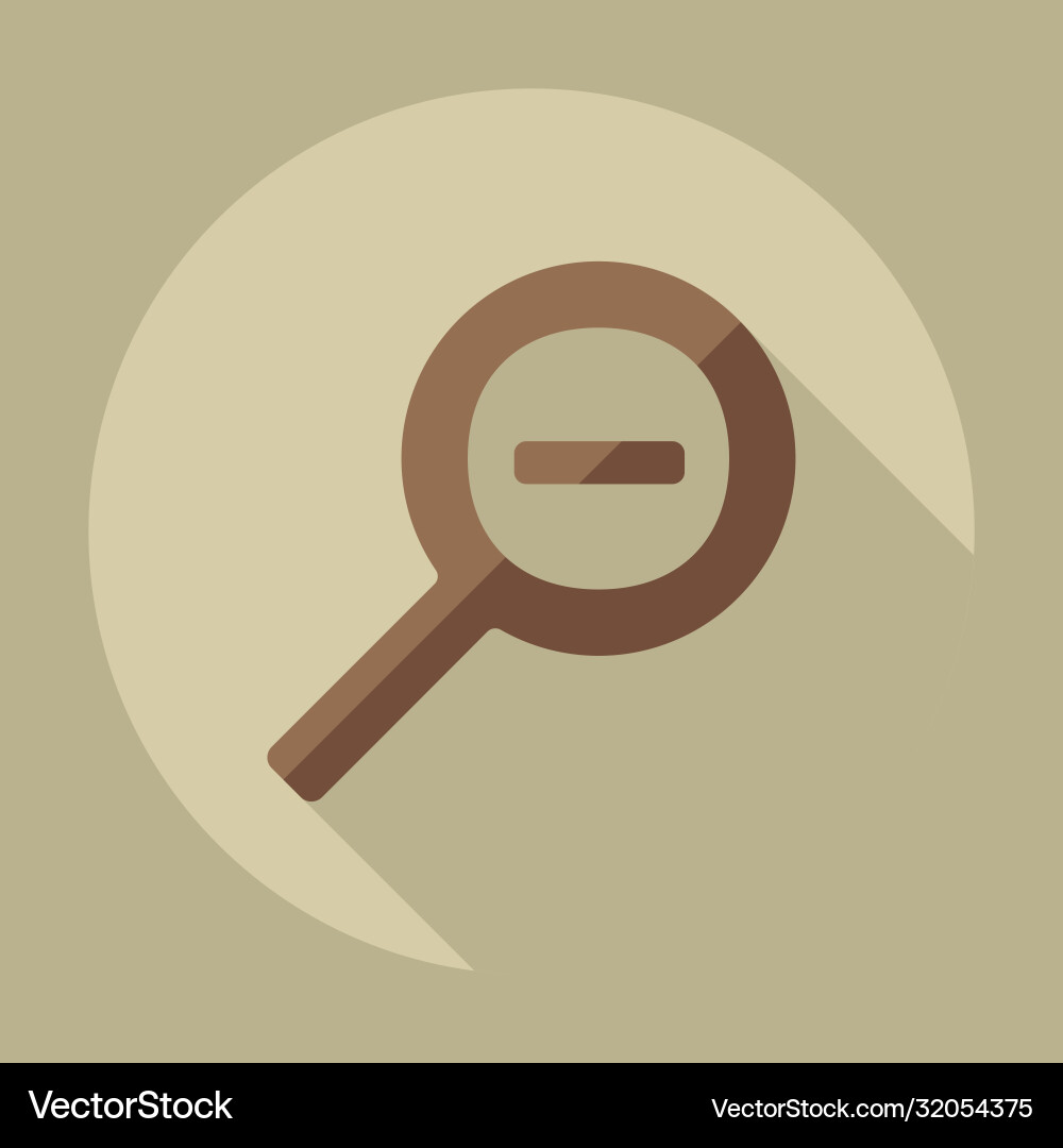 Flat modern design with shadow icon player vector image