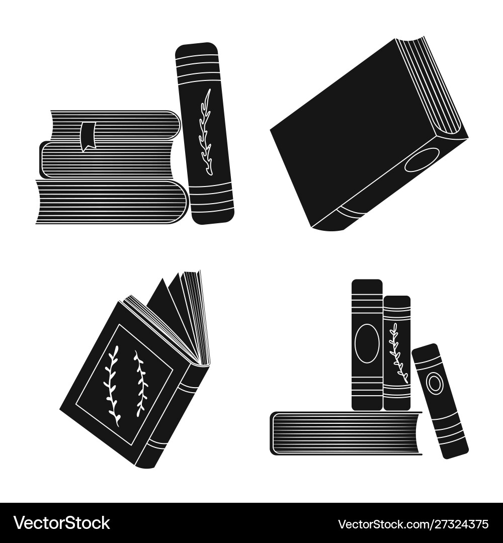 Isolated object of and information symbol set Vector Image