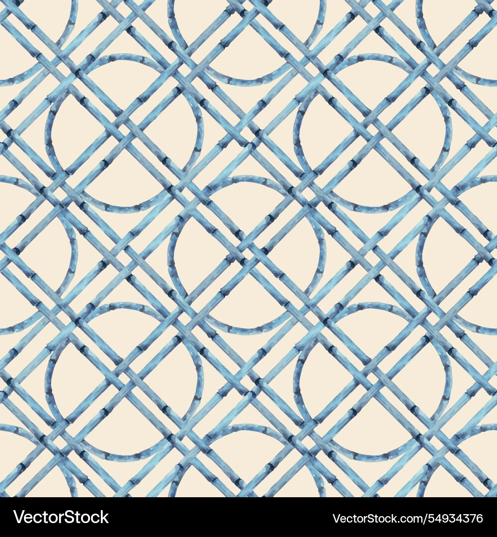 Beautiful seamless pattern with hand drawn Vector Image