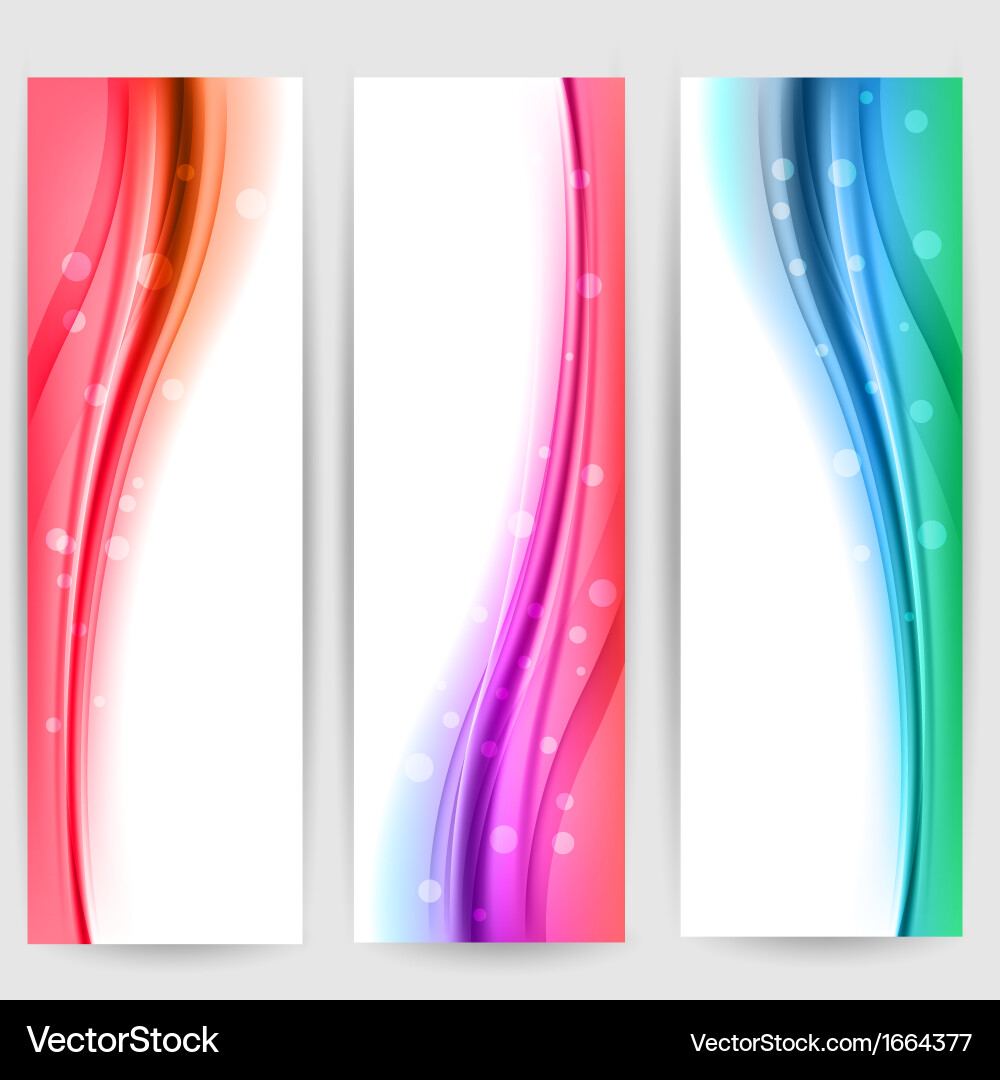 Abstract background with waves and lines Vector Image