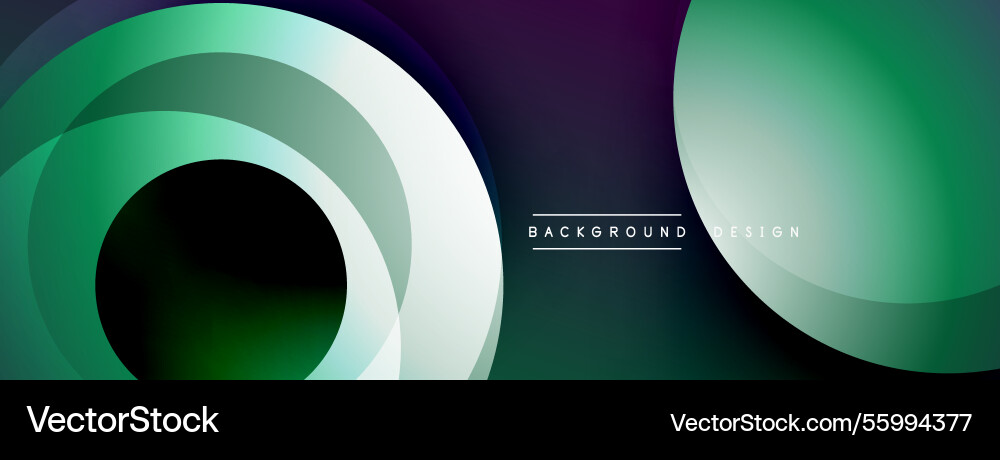 Abstract composition with layered circular Abstract composition with layered circular vector image