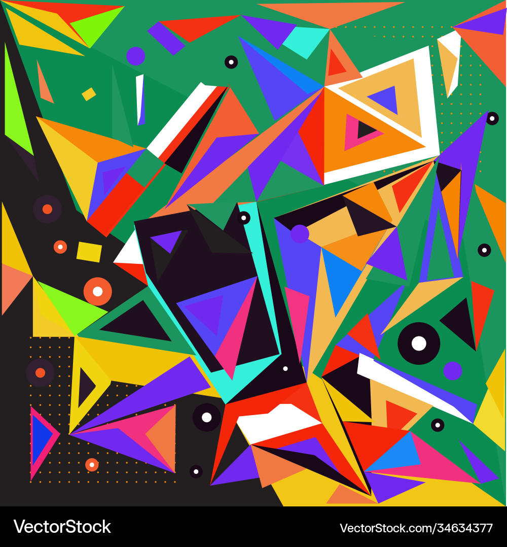 Abstract modern triangles background pattern Abstract modern triangles background pattern vector image