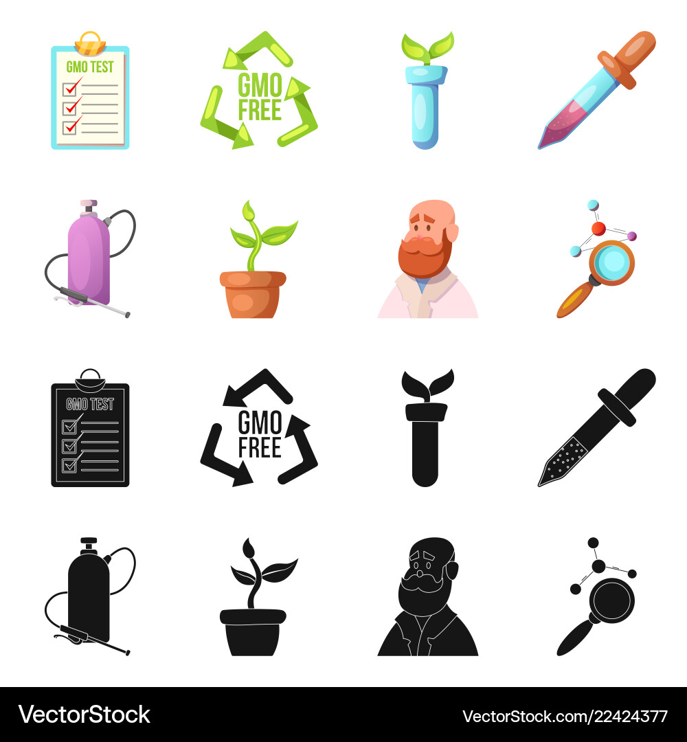 Design of and symbol collection Design of and symbol collection vector image