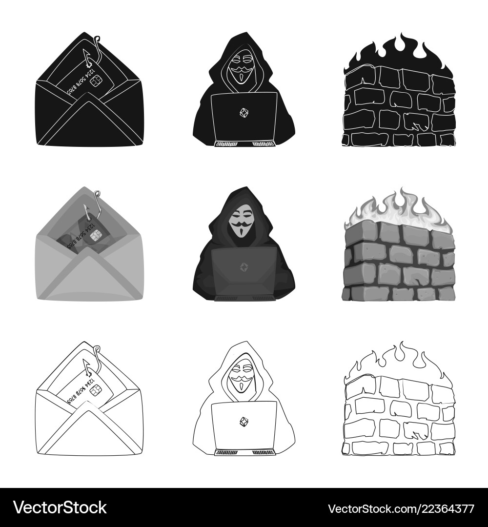 Design of virus and secure icon set Design of virus and secure icon set vector image