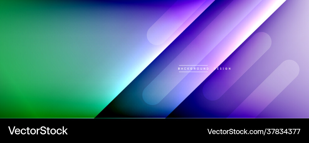 Dynamic lines abstract background 3d shadow Vector Image