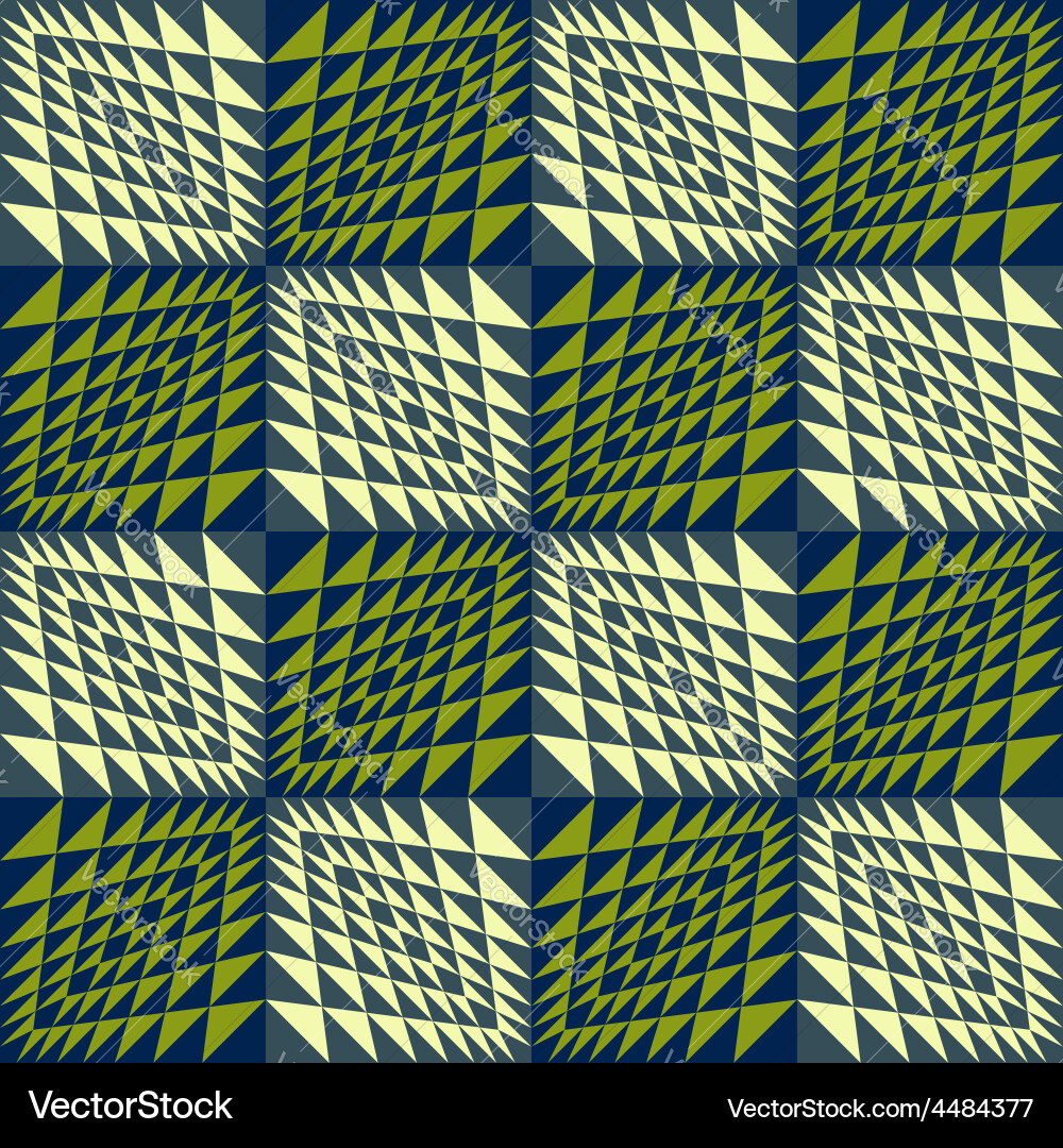 Geometric Checkered Pattern vector image