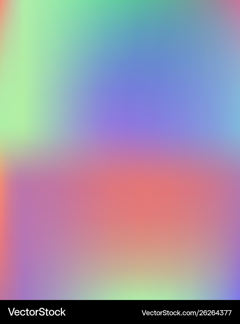 Gradient mesh painted in different colors vector image